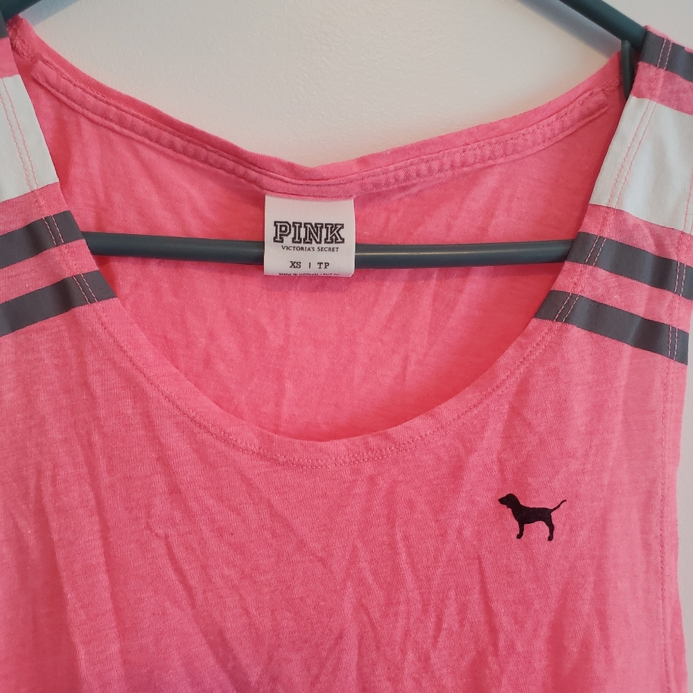 Pink crop tank - Picture 4 of 4
